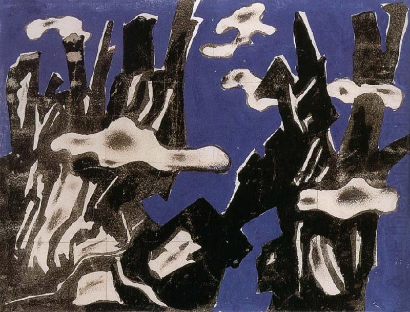 Scene, Fernard Leger